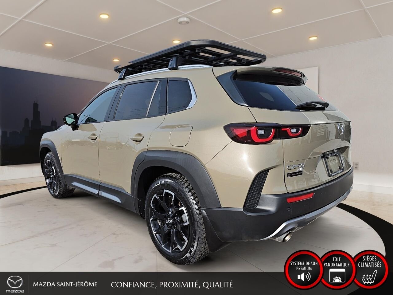 Mazda CX-50 Édition Meridian | TOIT PANORAMIQUE | CUIR | AWD | 2024 Beige Saint-Jérôme - photo #9