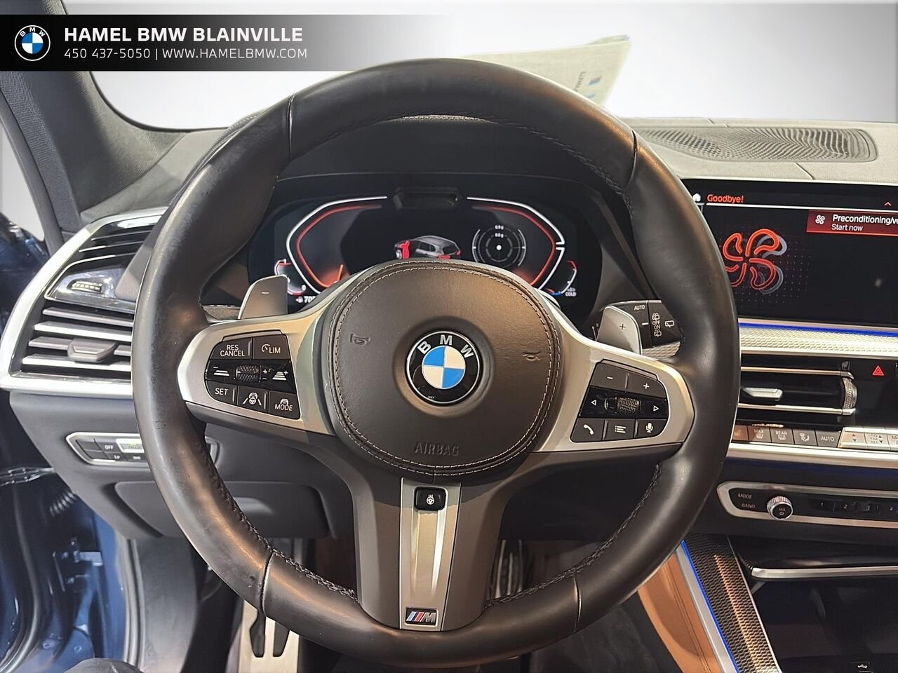 BMW X5 xDrive40i véhicule d'activités sportives 2023 Bleu Blainville - photo #11