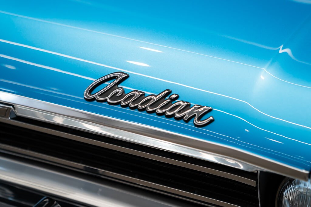 1969 Pontiac Acadian PRIX EN USD Blue Montreal - photo #4