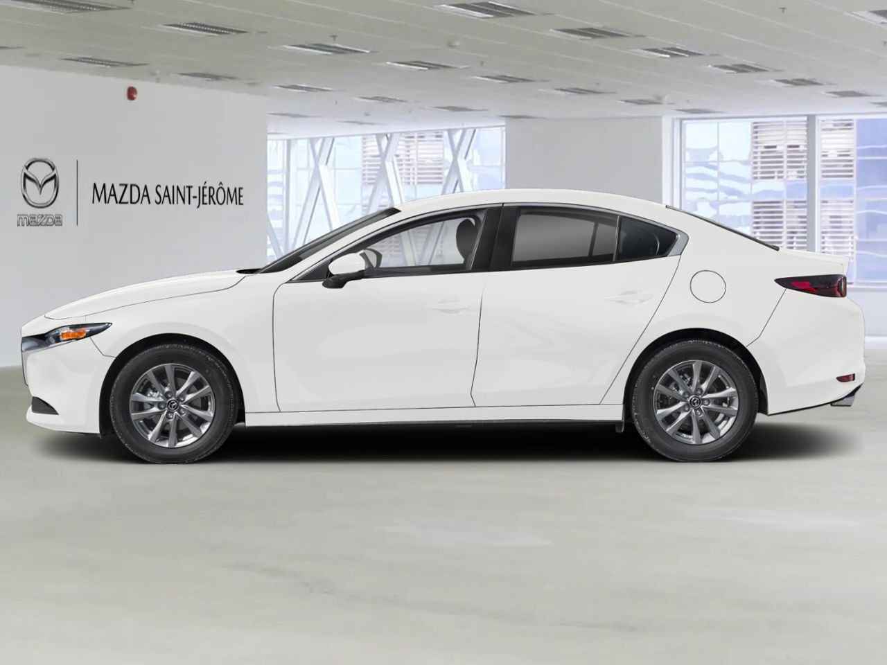 2026 MAZDA Mazda3 GX TA Snowflake White Pearl Saint-Jérôme - photo #2