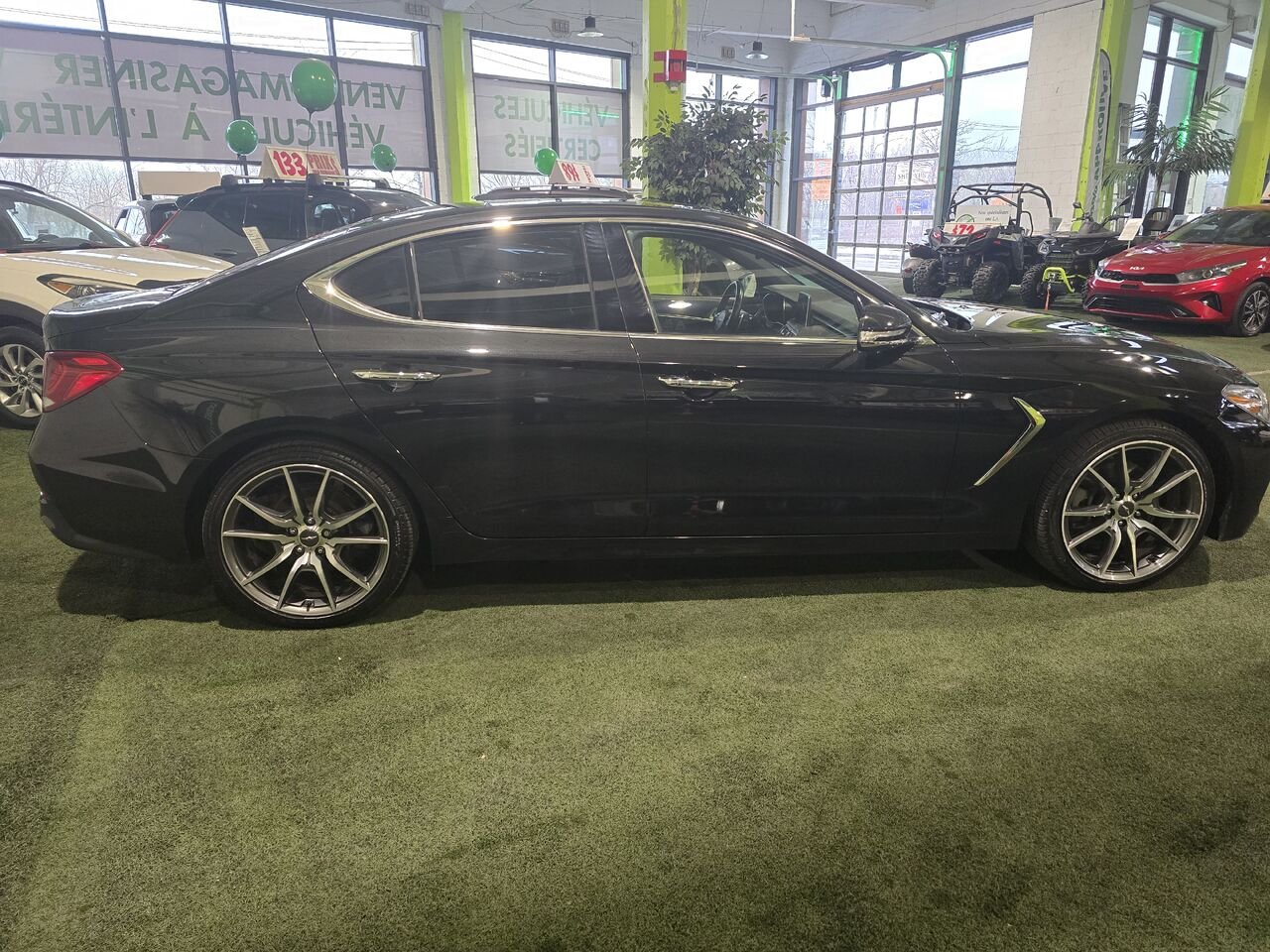Genesis G70 2019 Noir Longueuil, - photo #6