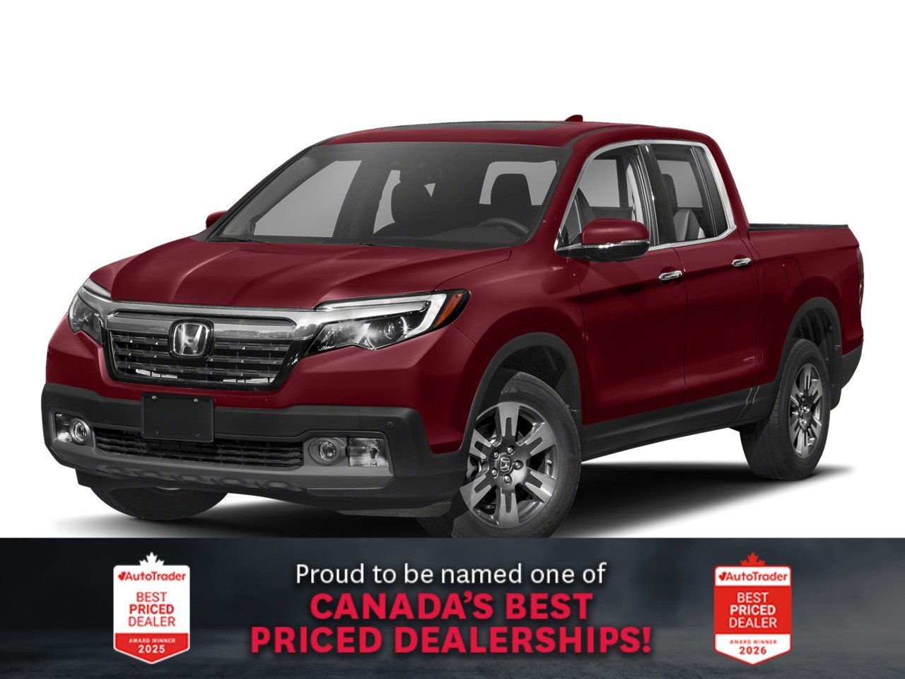 Honda Ridgeline Touring AWD 2018 Red Ottawa & Gatineau - photo #0