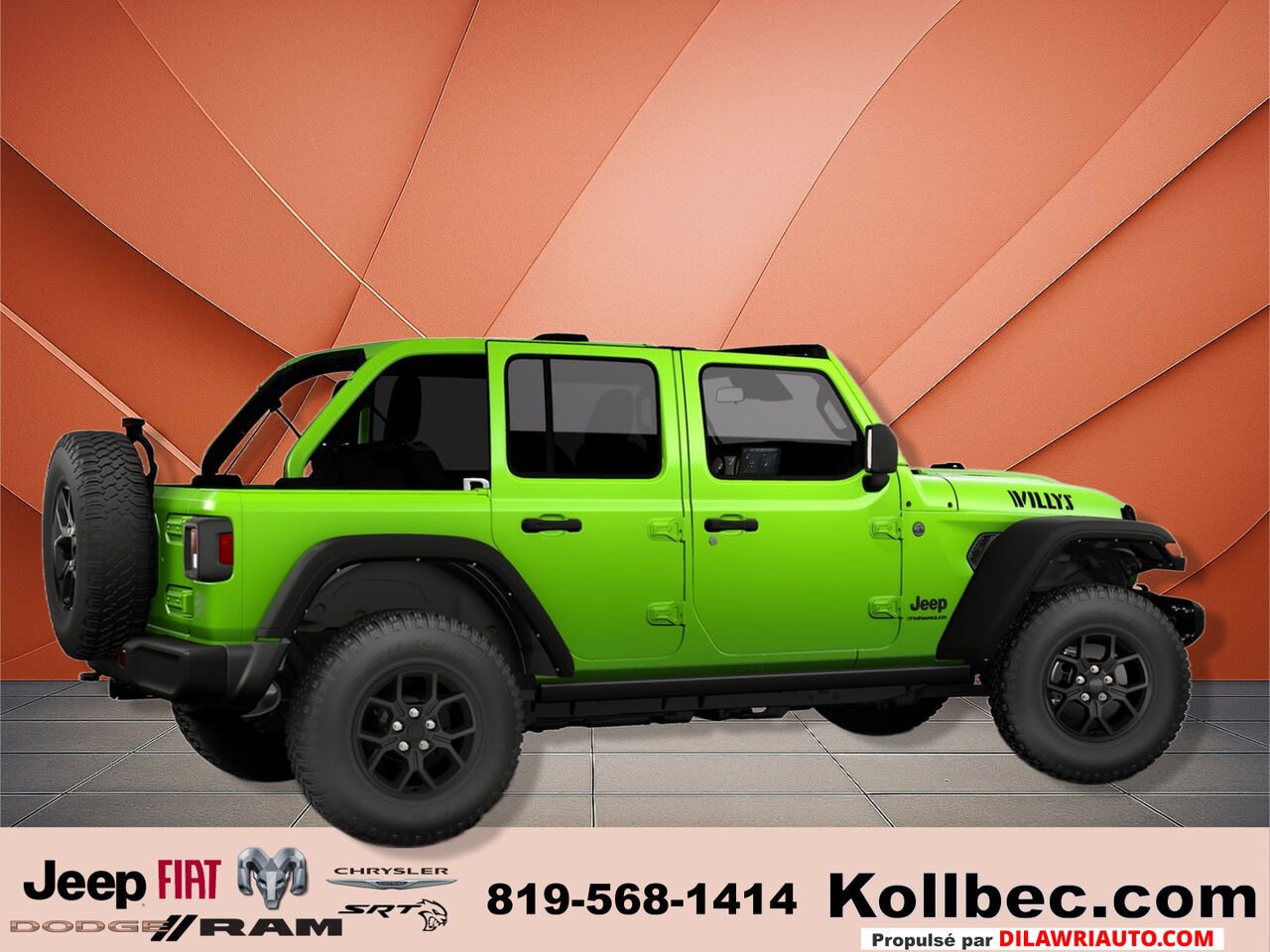2026 JEEP Wrangler Willys 4 portes 4x4 Mojito Ottawa & Gatineau - photo #5