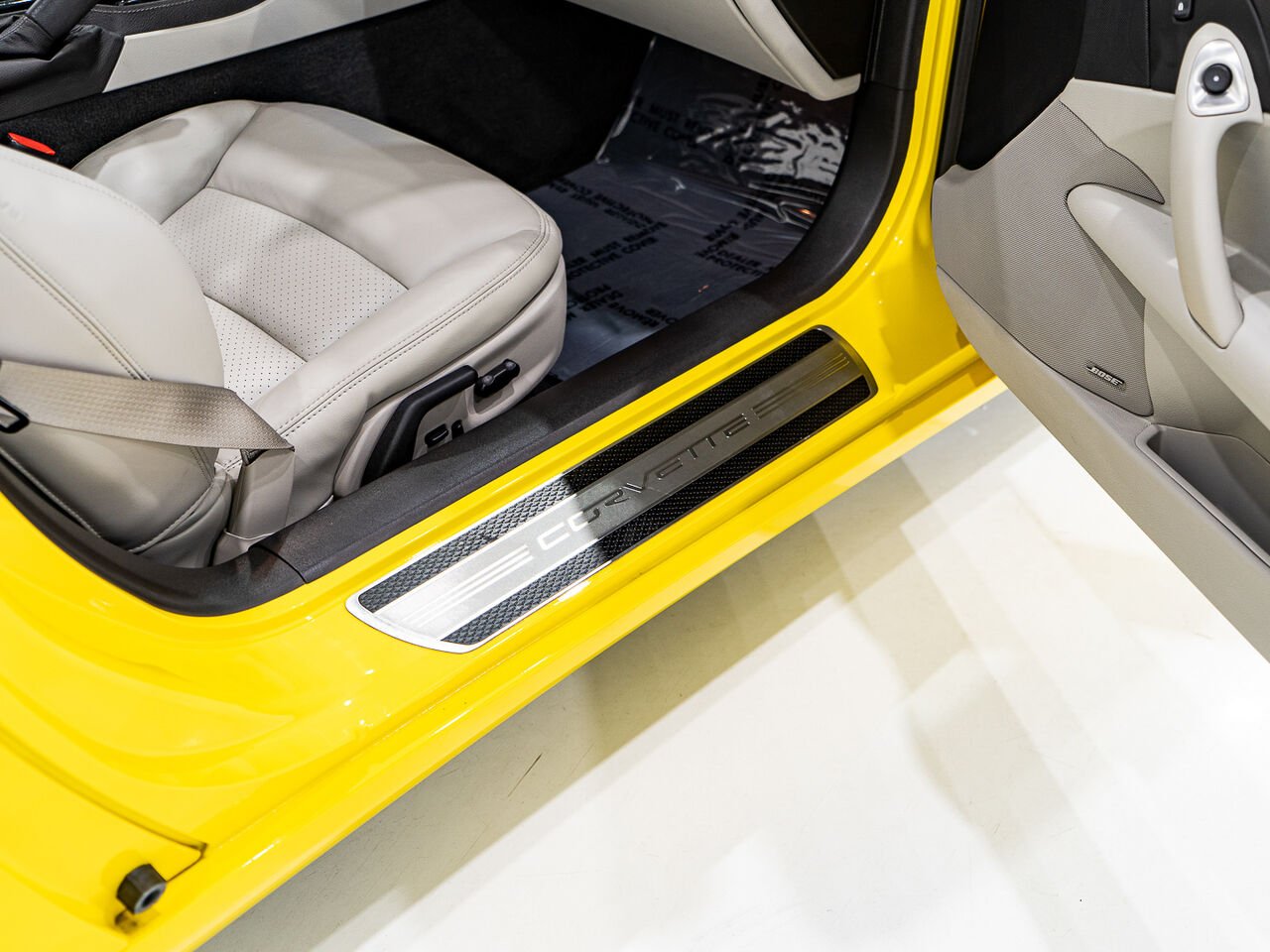 2008 Chevrolet Corvette With only 900km (563mi) From new with window sticker Yellow Kirkland - photo #46