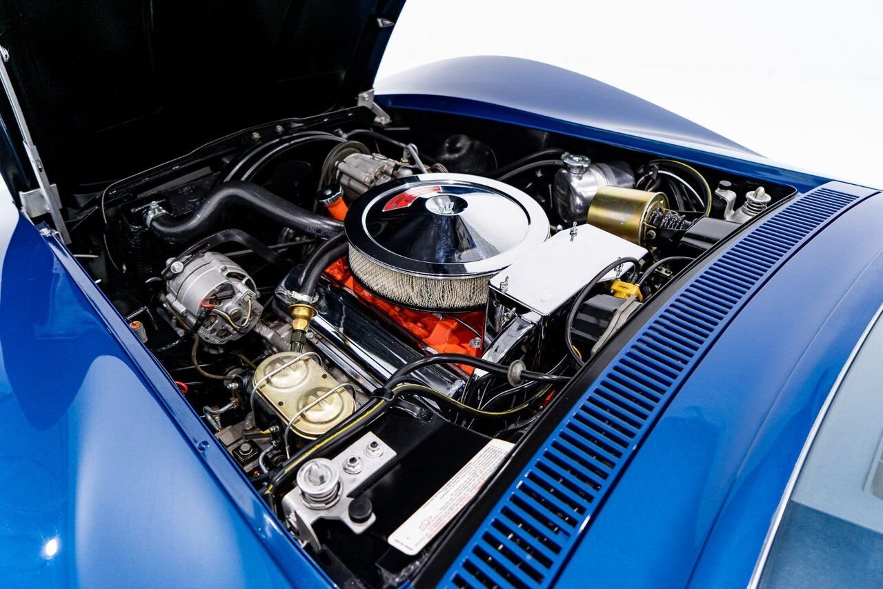 Chevrolet Corvette *PRIX EN USD* Matching numbers Top flight with extensive documentation 1968 Bleu Montréal - photo #92