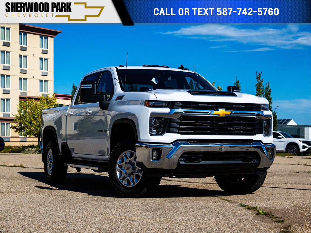 2024 Chevrolet Silverado 2500HD 4WD Crew Cab 159 LT White Sherwood Park - photo #0