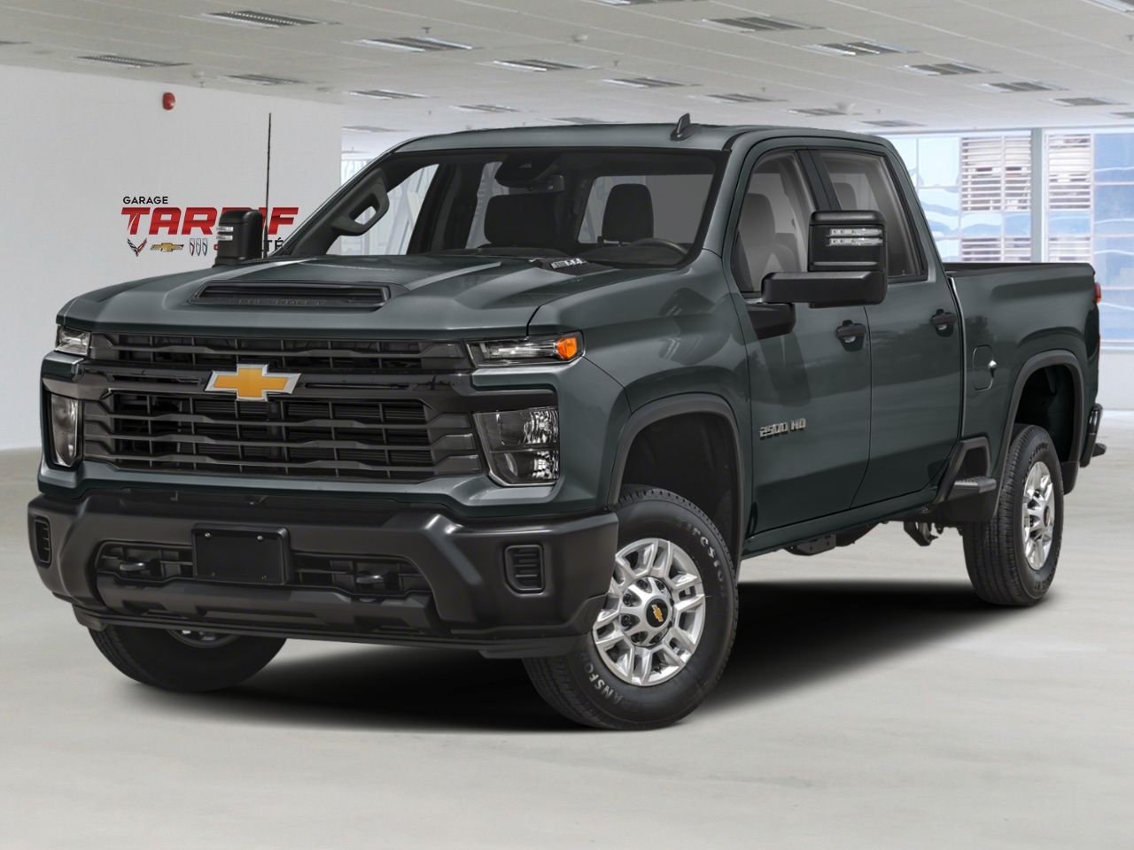 CHEVROLET Silverado 2500HD LT cabine multiplace 4RM 172 po 2026 Gris cyprès Amos - photo #0