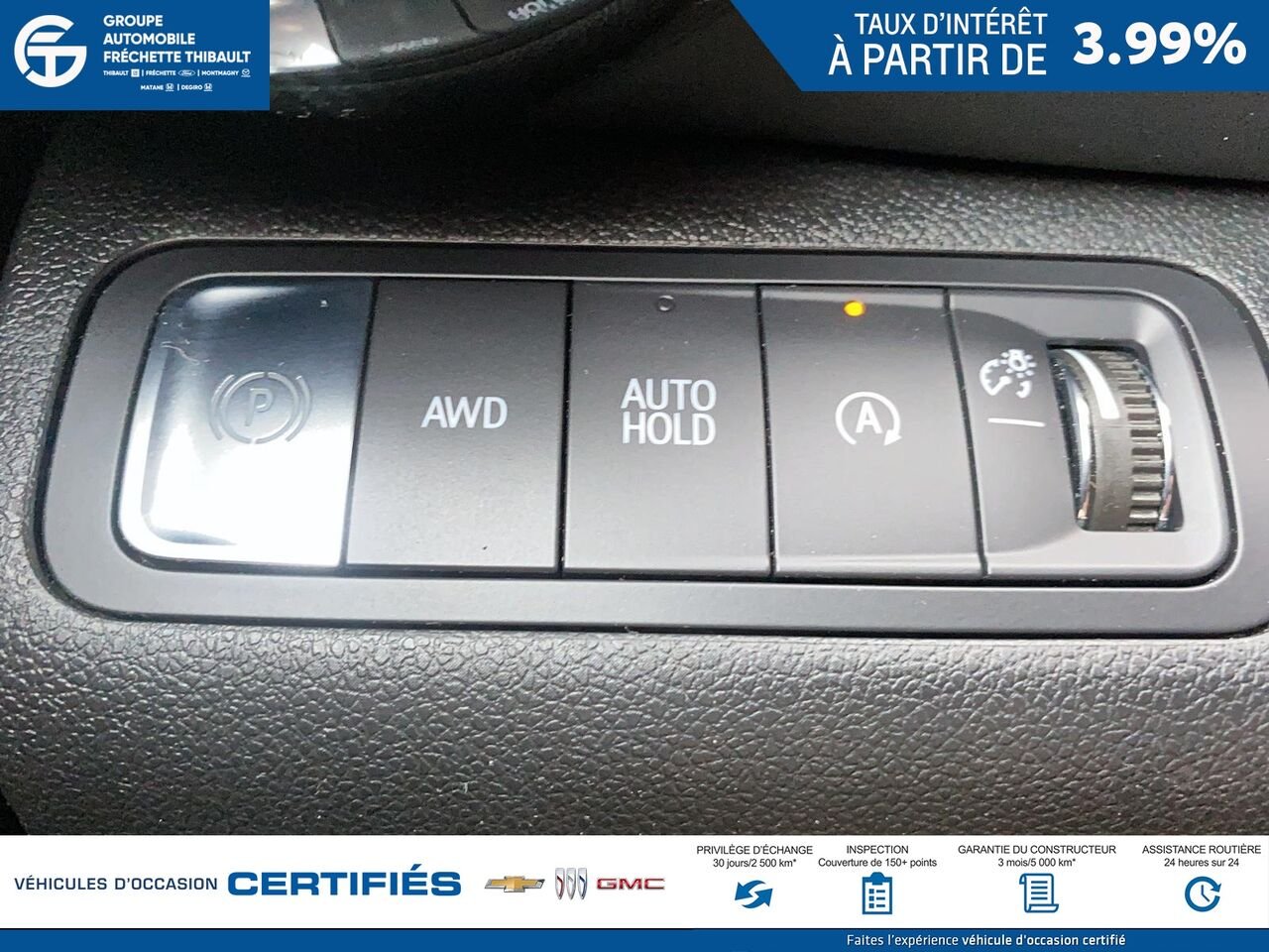 CHEVROLET EQUINOX LT 4 portes à transmission intégrale avec 2LT 2026 Blanc Montmagny - photo #14