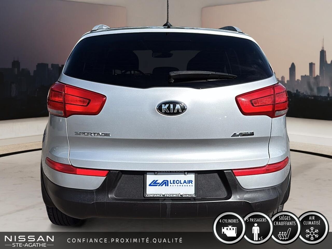 2016 Kia Sportage LX| AWD|BANC CHAUFFANT Silver Saint-Jérôme - photo #3