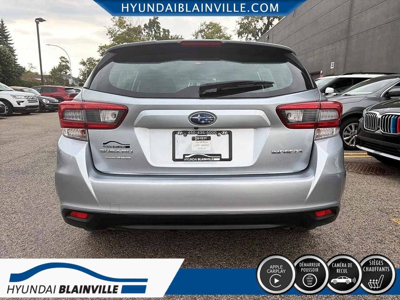 2020 Subaru Impreza Grey Blainville - photo #4