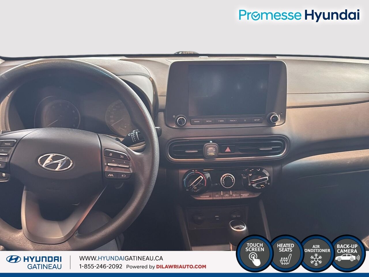 2022 Hyundai Kona 2.0L Essential *** awd , sieges chauffant , certifier *** Black Ottawa & Gatineau - photo #7