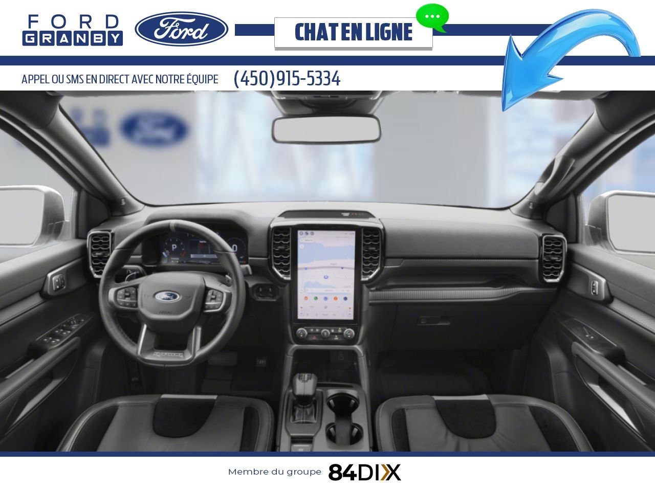 Ford Ranger 2025 Noir ombre Granby - photo #3