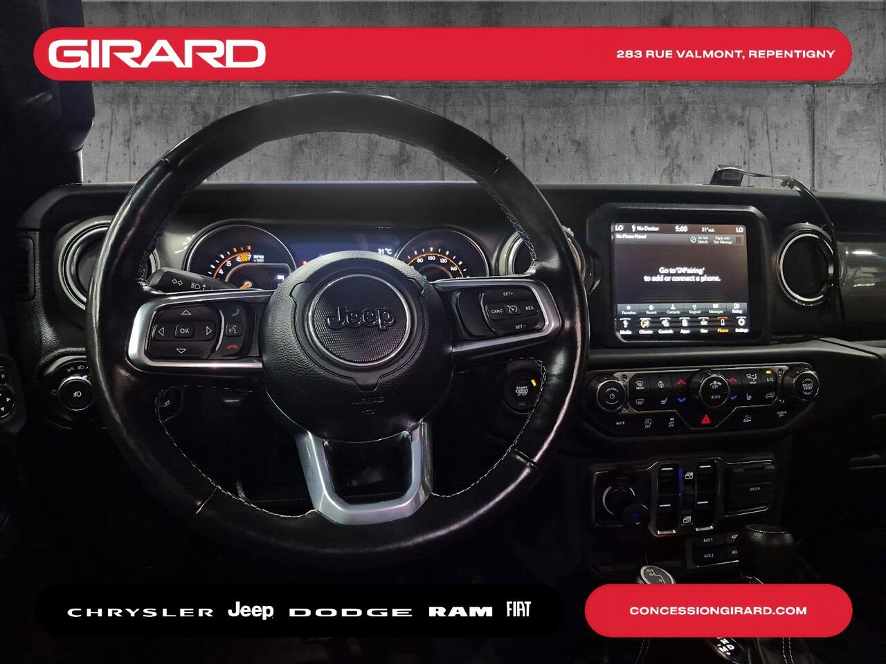 JEEP WRANGLER 2023 Noir Repentigny - photo #14