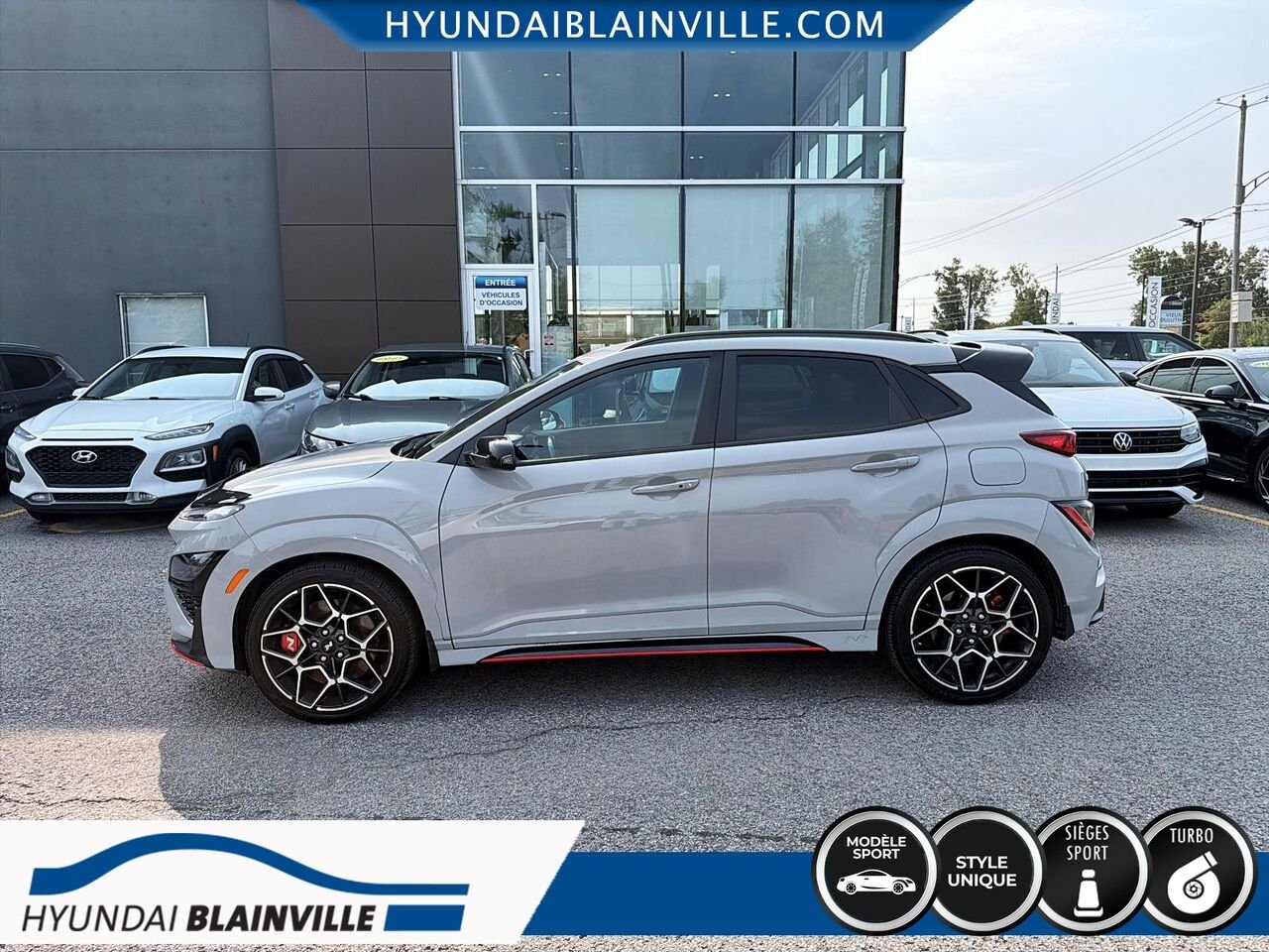 Hyundai Kona N 2022 Gris Blainville - photo #6