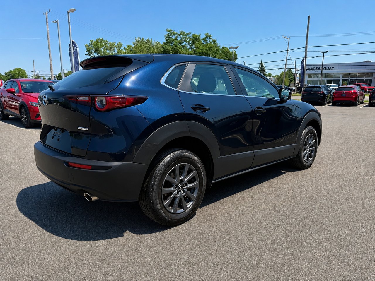 MAZDA CX-30 GX 2025 Bleu Châteauguay - photo #5