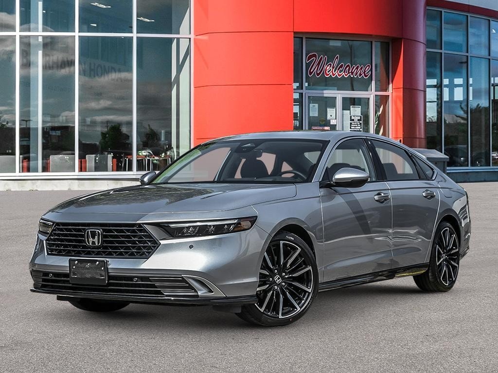 2026 Honda Accord Hybrid Touring eCVT Hybrid Sedan Solar Reflection Silver Metallic Ottawa & Gatineau - photo #0