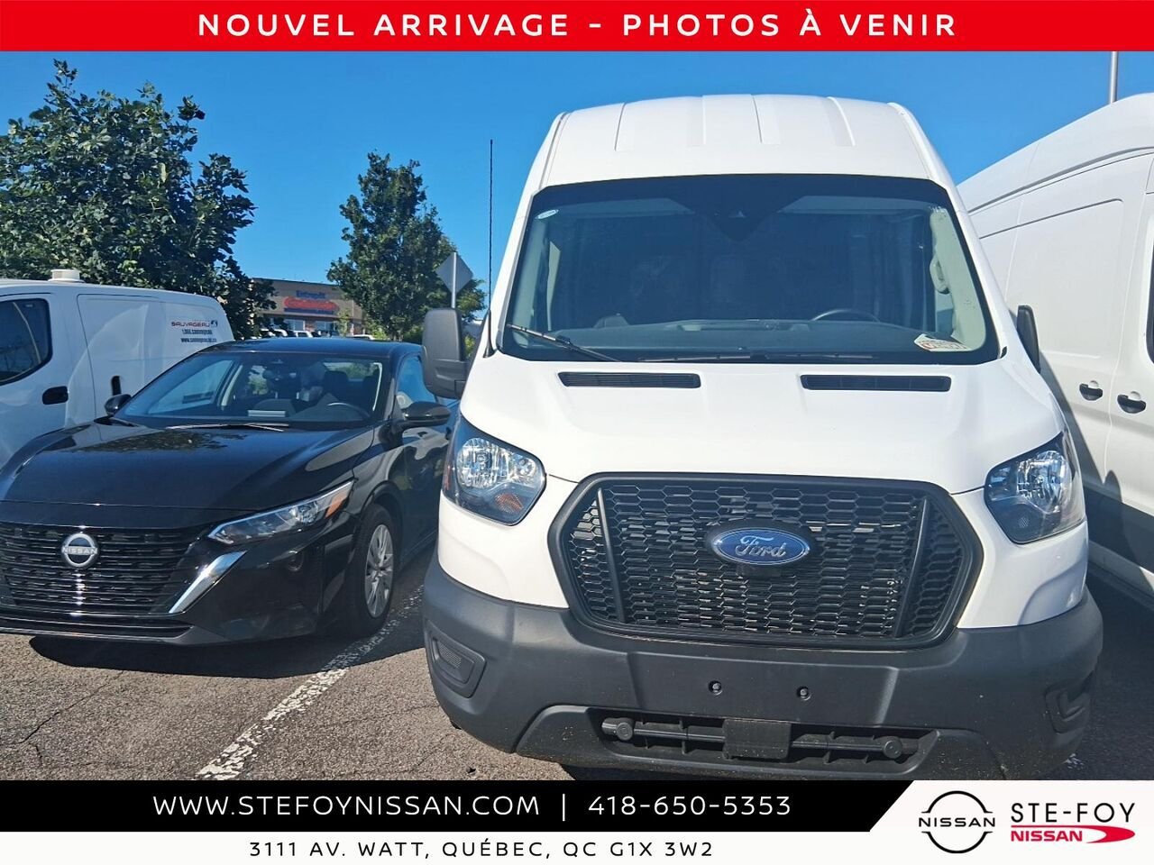 2025 Ford Transit TRACTION INTEGRAL TOIT HAUT White Ste-Foy - photo #0