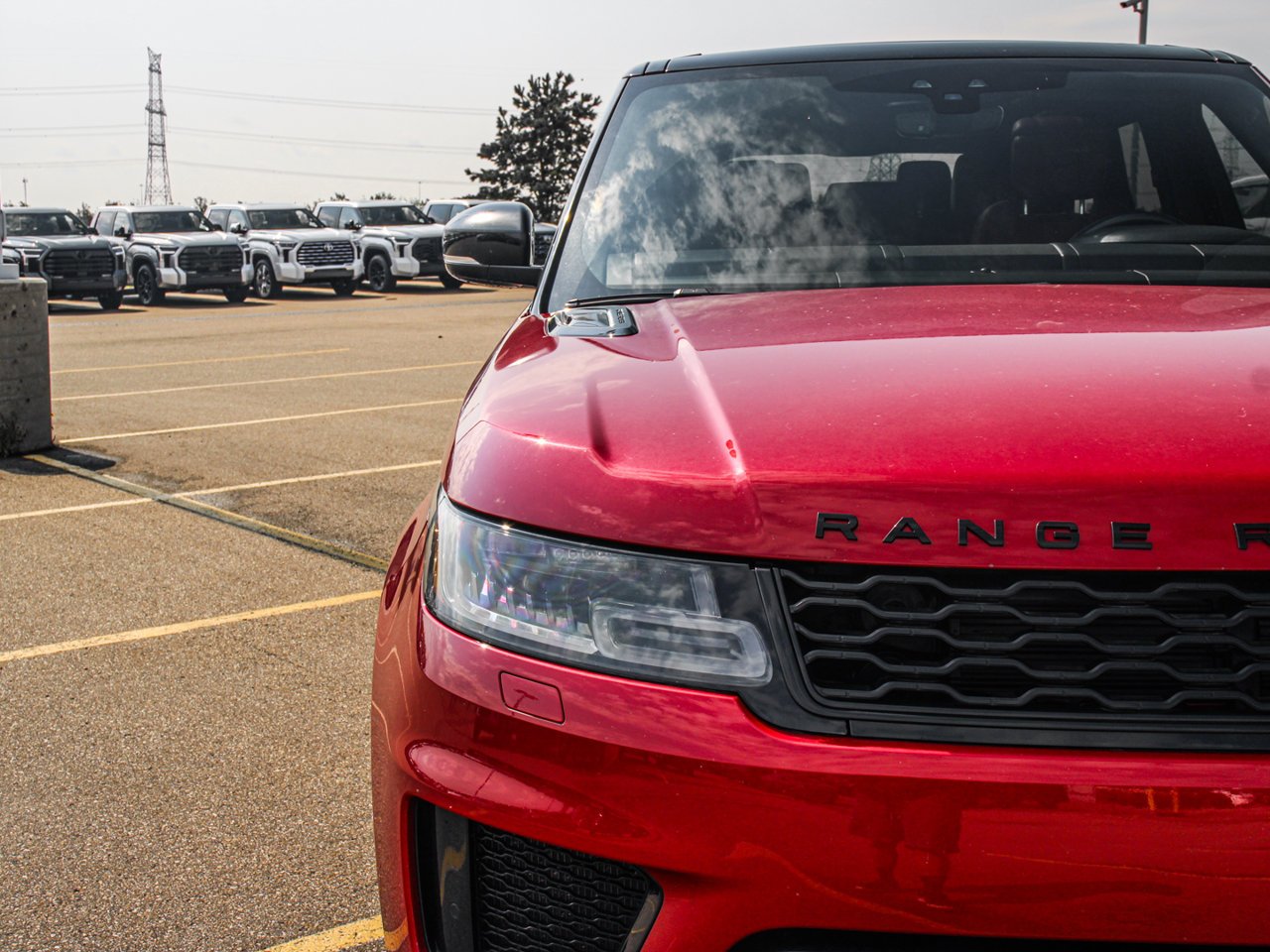 2022 Land Rover Range Rover Sport V8 Supercharged Autobiography Dynamic Red Sherwood Park - photo #8