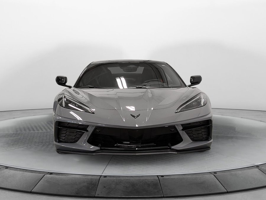 CHEVROLET CORVETTE STINGRAY CABRIOLET Exhaust Performance Suspension Active Bas Km 2024 GRIS LOUP DE MER- TRIPLE COUCHE