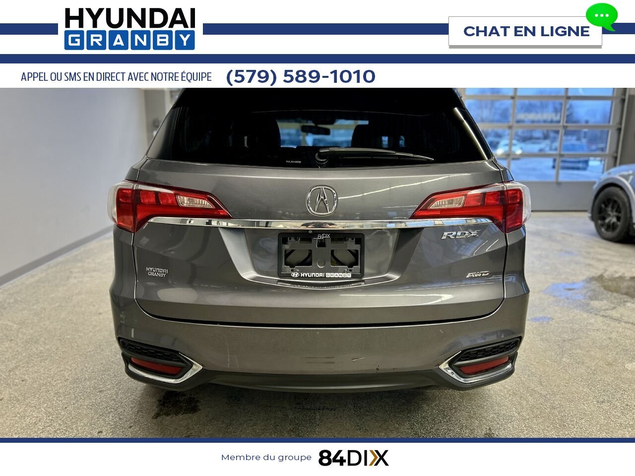 2018 Acura RDX Grey Granby - photo #5