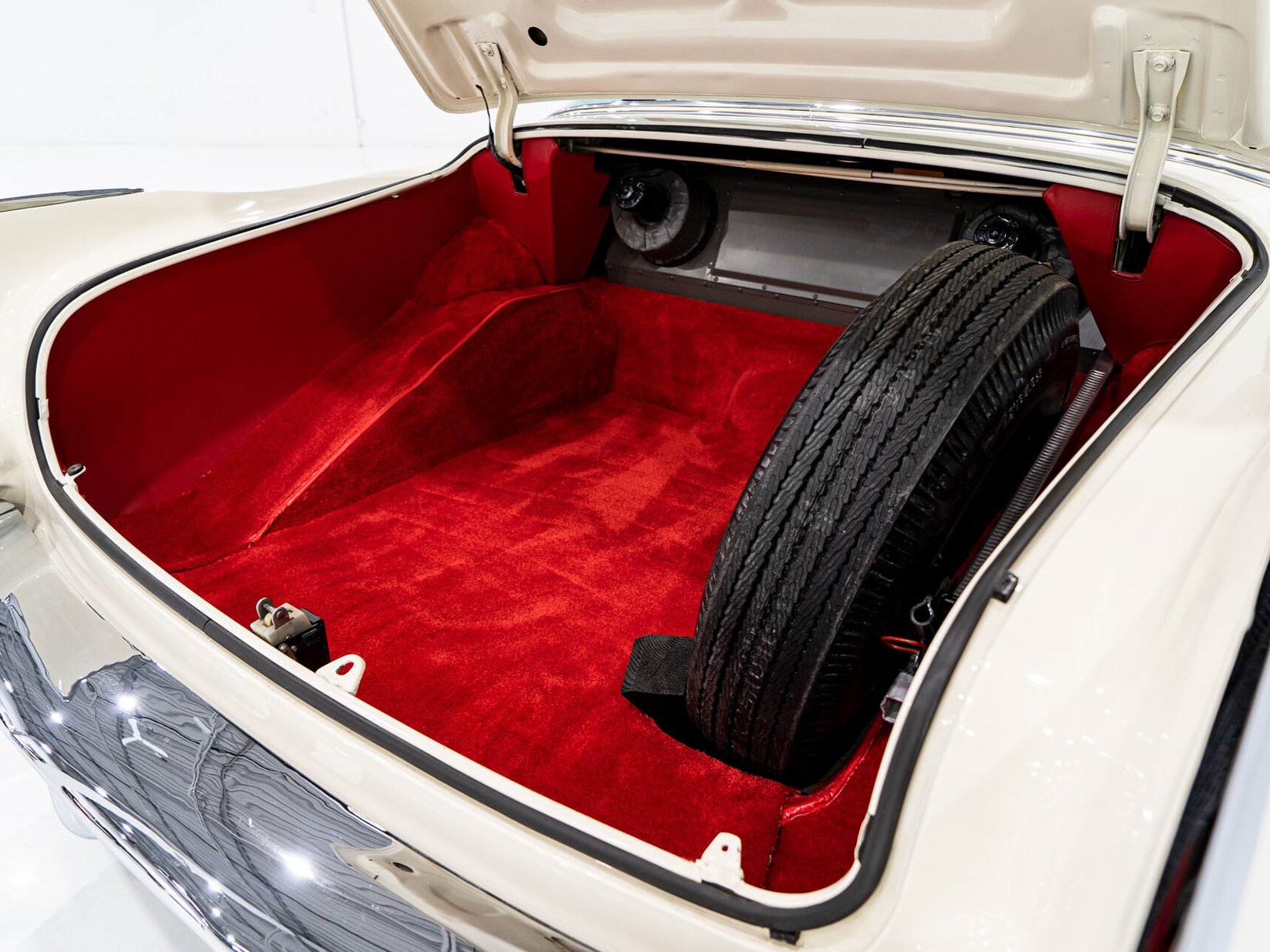 Cadillac Eldorado Seville With Factory A/C | PRIX EN USD 1956 Blanc Montréal - photo #88
