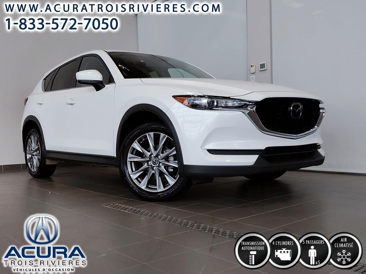 Mazda CX-5 2021 Blanc Trois-Rivières - photo #0