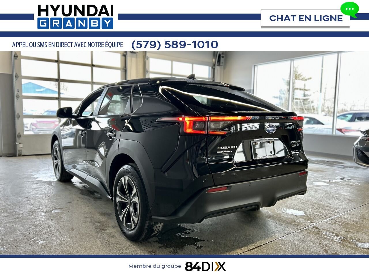 Subaru Solterra 2023 Noir Granby - photo #4