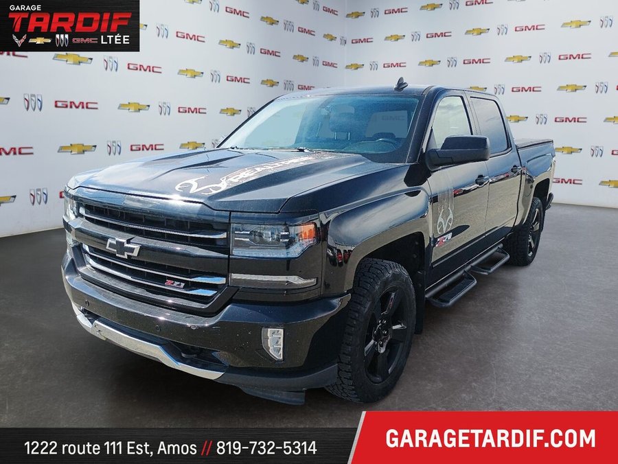 2017 CHEVROLET SILVERADO CABINE MULTIPLACE 4RM 2017 Black