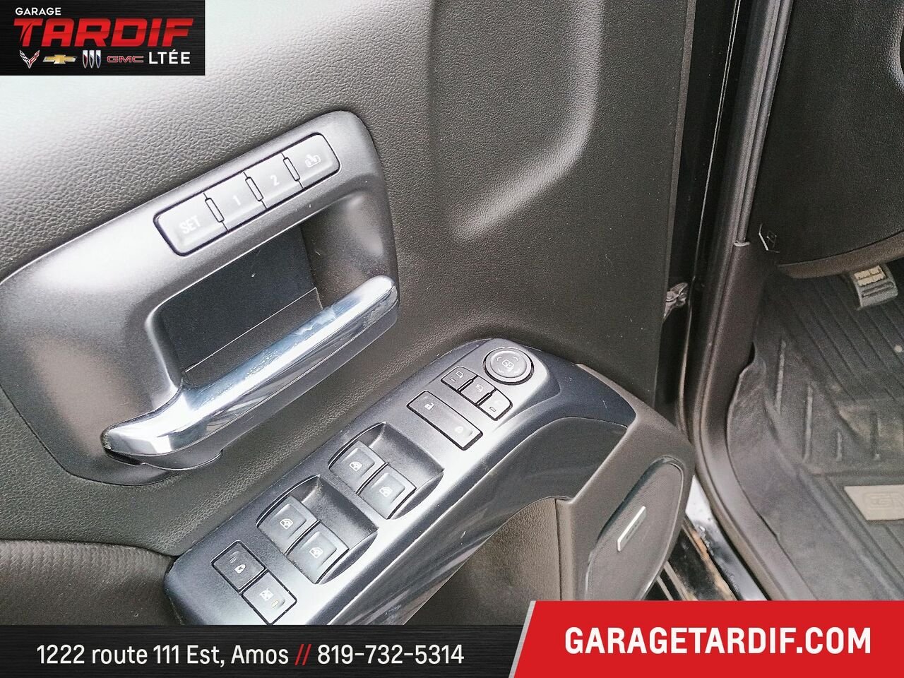 2018 GMC Sierra 1500 SLT cabine multiplace 4RM, 153,0 po Black Amos - photo #12