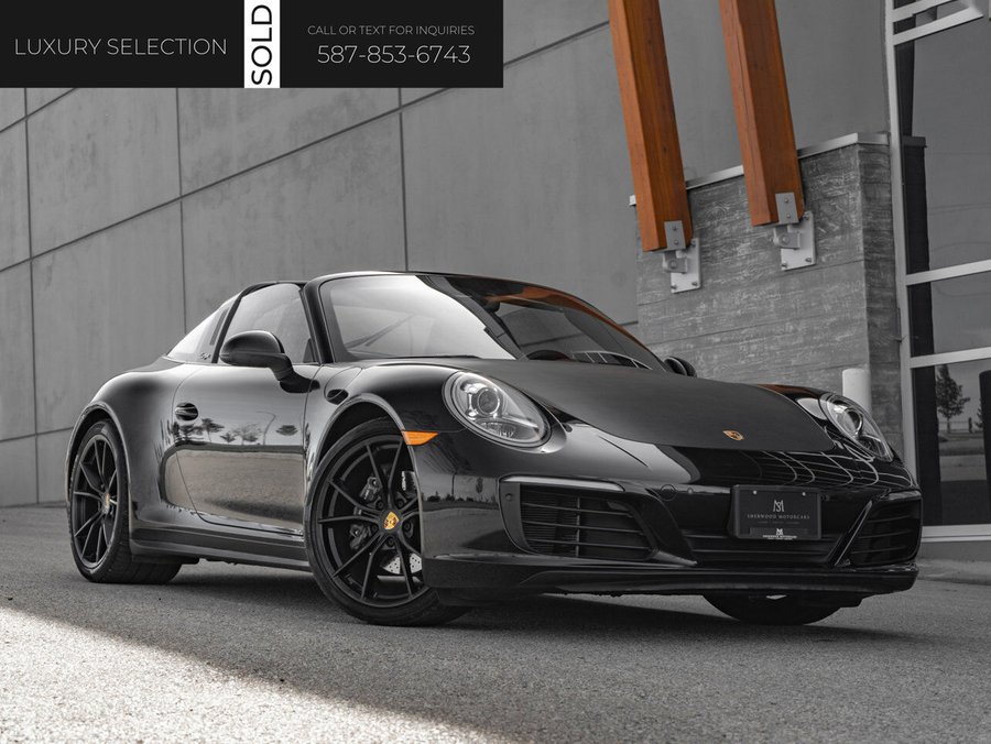 2018 Porsche 911 2018 Black