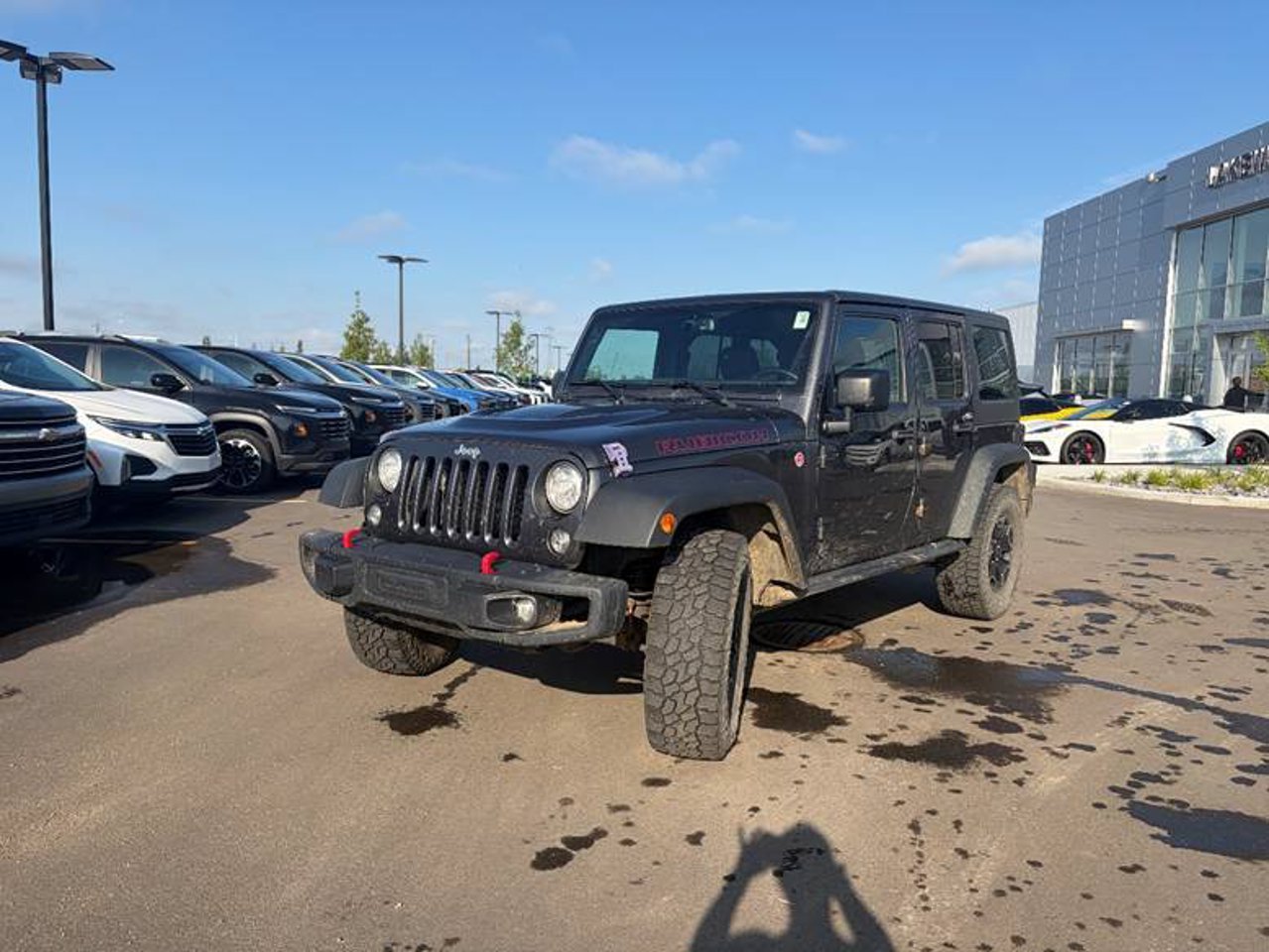 2017 Jeep Wrangler Unlimited 4WD 4dr Rubicon Grey Sherwood Park - photo #2