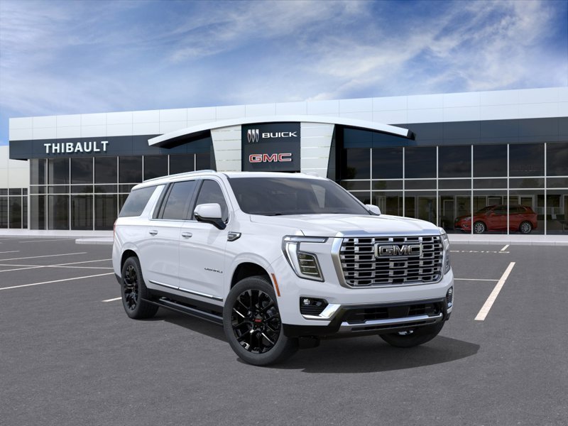 GMC Yukon XL 4 RM 4 portes Denali 2026 BLANC GLACIER, TRIPLE COUCHE