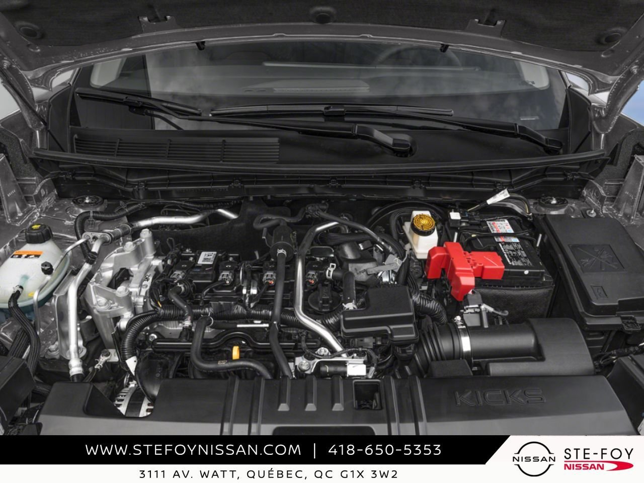 2026 NISSAN Kicks Aspen White TriCoat Ste-Foy - photo #3