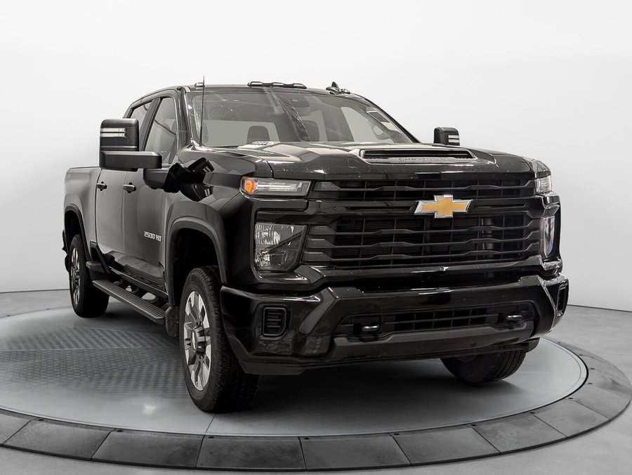 CHEVROLET SILVERADO 2500 CAISSE STANDARD DE 6 PIED Custom Moteur V8 6.6L Essence Gooseneck 2024 Autre