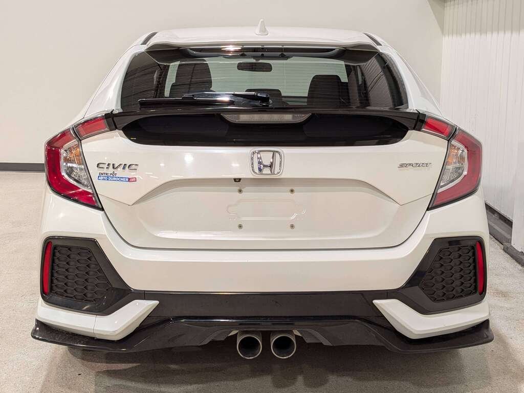 Honda Civic Hatchback Sport Manual 2019 Blanc Val-David - photo #5