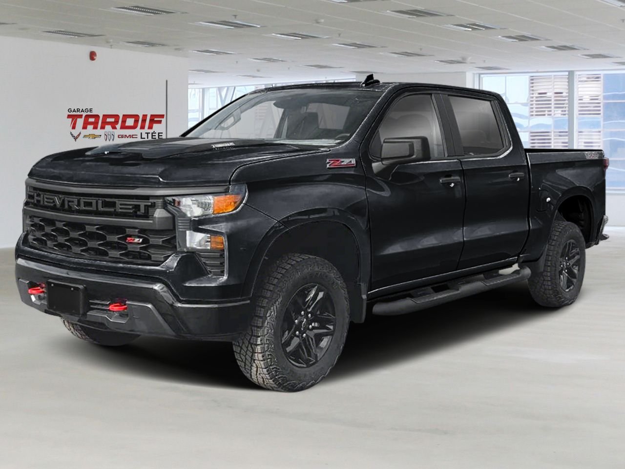 2026 CHEVROLET Silverado 1500 Custom Trail Boss cabine multiplace 4RM 157 po Black Amos - photo #0