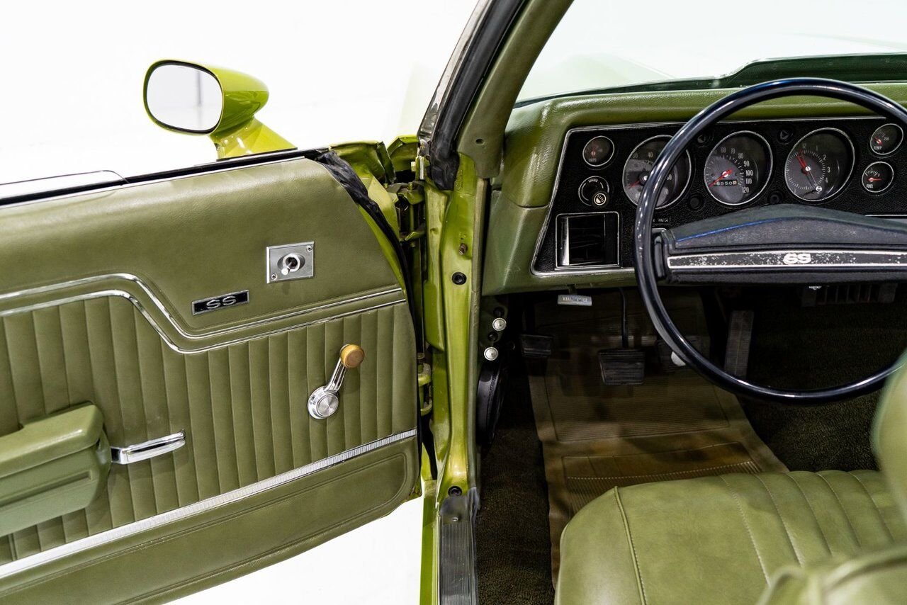 Chevrolet Chevelle SS Matching numbers 454 LS5 4-speed 1971 Vert Montréal - photo #84