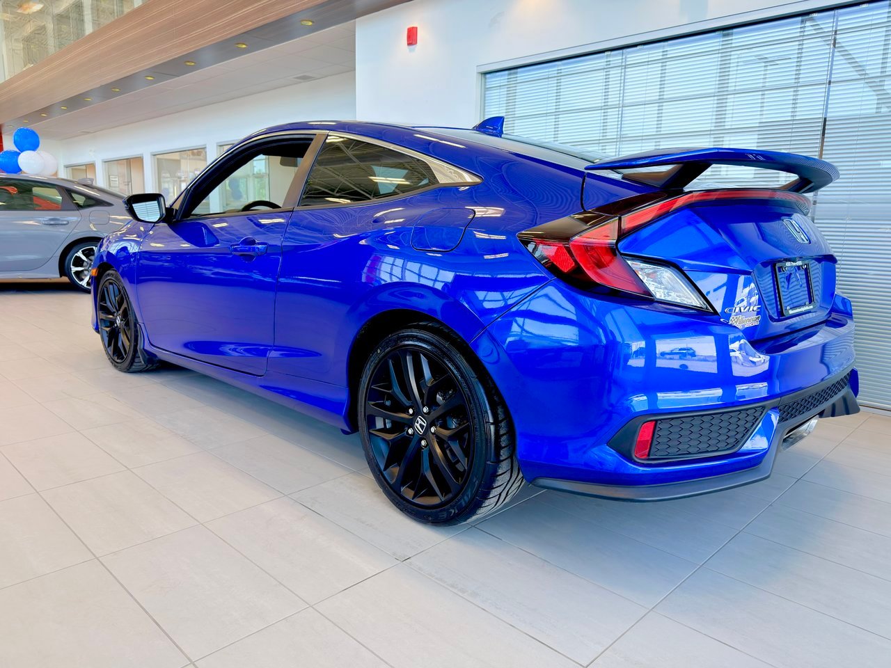 2020 Honda Civic Si Coupe Blue Notre-Dame-des-Prairies - photo #9