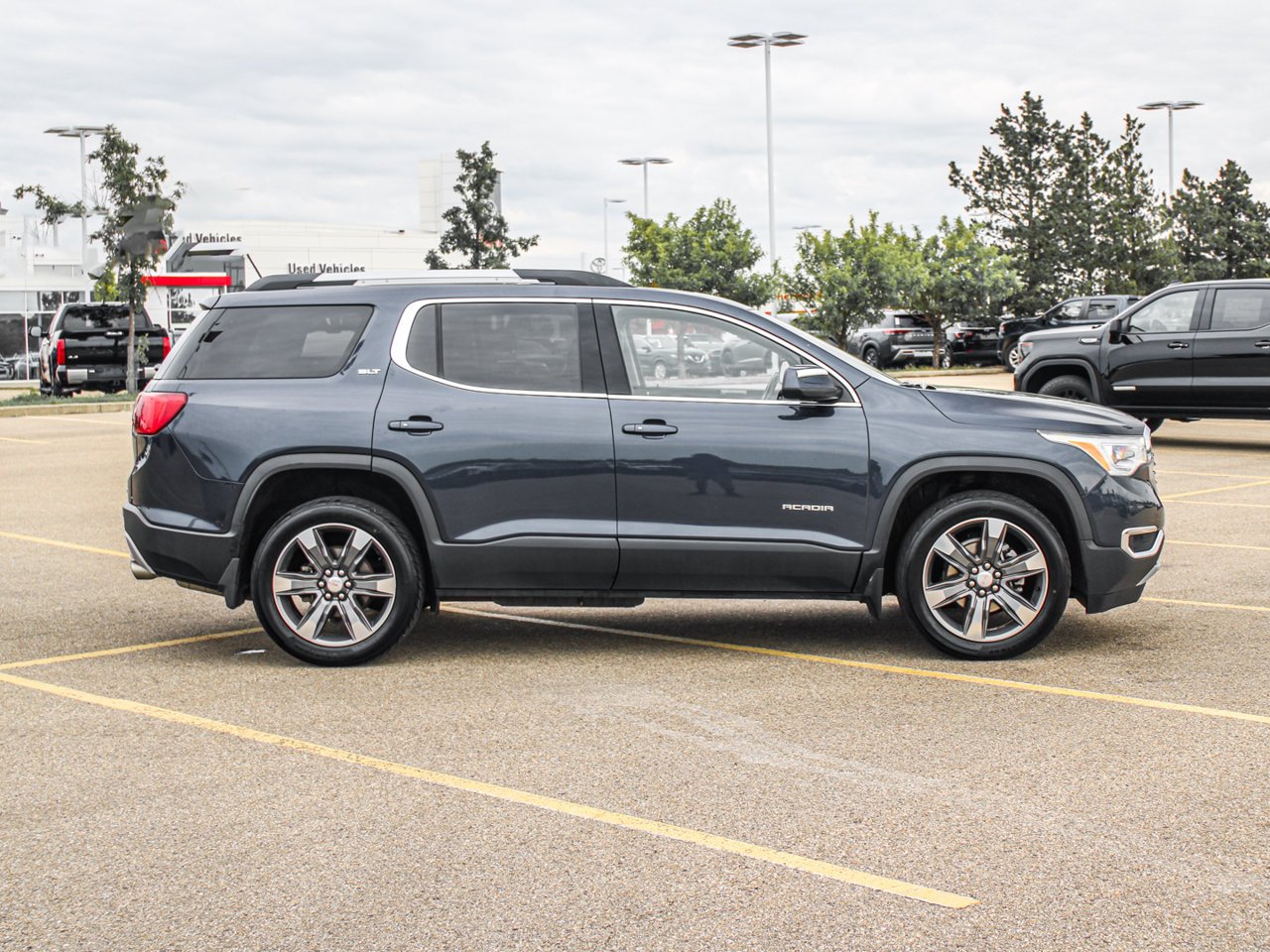 2018 GMC Acadia AWD 4dr SLT w/SLT-2 Blue Sherwood Park - photo #9