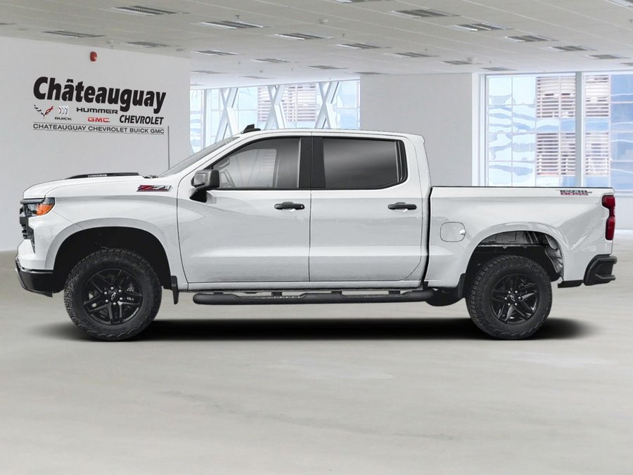 CHEVROLET Silverado 1500 Custom Trail Boss cabine multiplace 4RM 147 po 2026 Blanc sommet