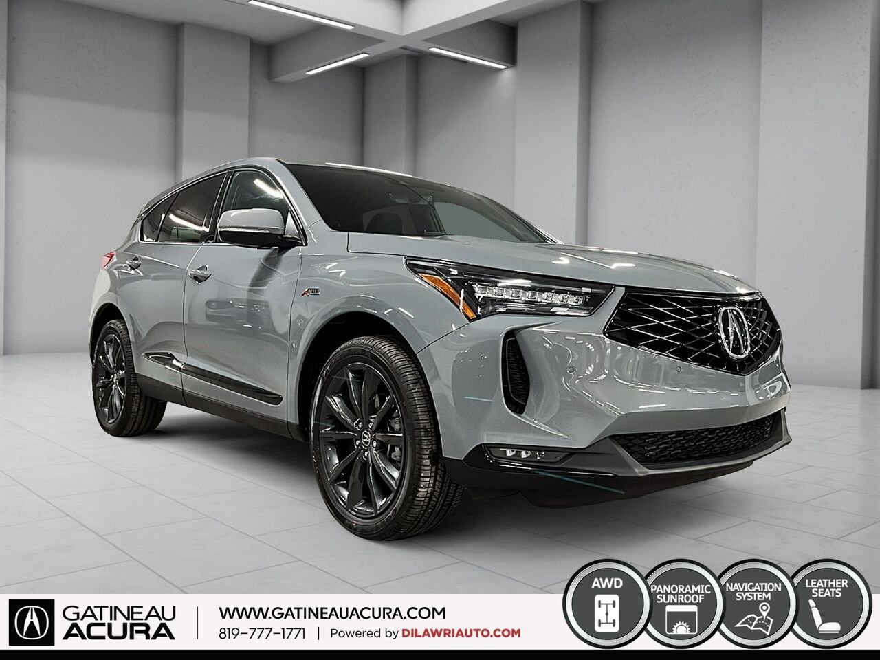 ACURA RDX A-Spec TI 2026 Gris urbain nacré Ottawa & Gatineau - photo #12