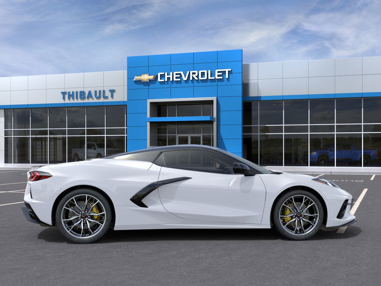 2024 Chevrolet Corvette 3LT Arctic White Saint-Eustache - photo #4
