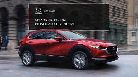 Mazda CX-30 2026: a versatile SUV built for life in Saguenay–Lac-Saint-Jean