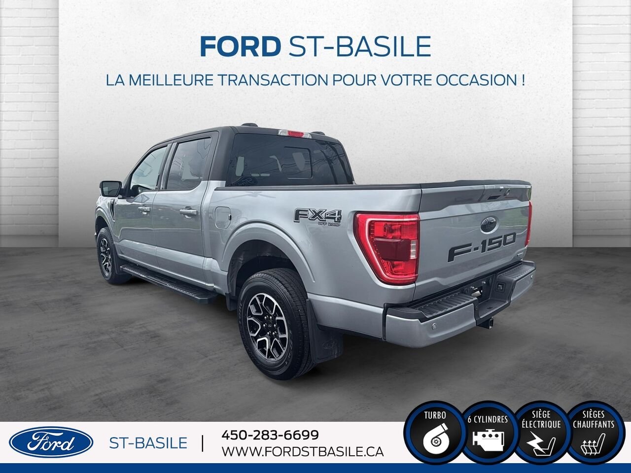 Ford F-150 2022 Argent Saint-Basile-le-Grand - photo #4