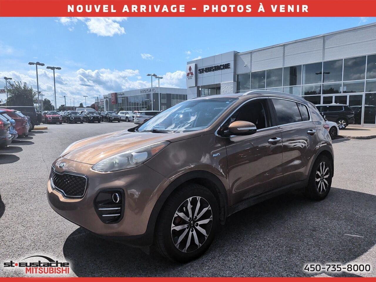 Kia Sportage 2017 Brun Saint-Eustache - photo #0