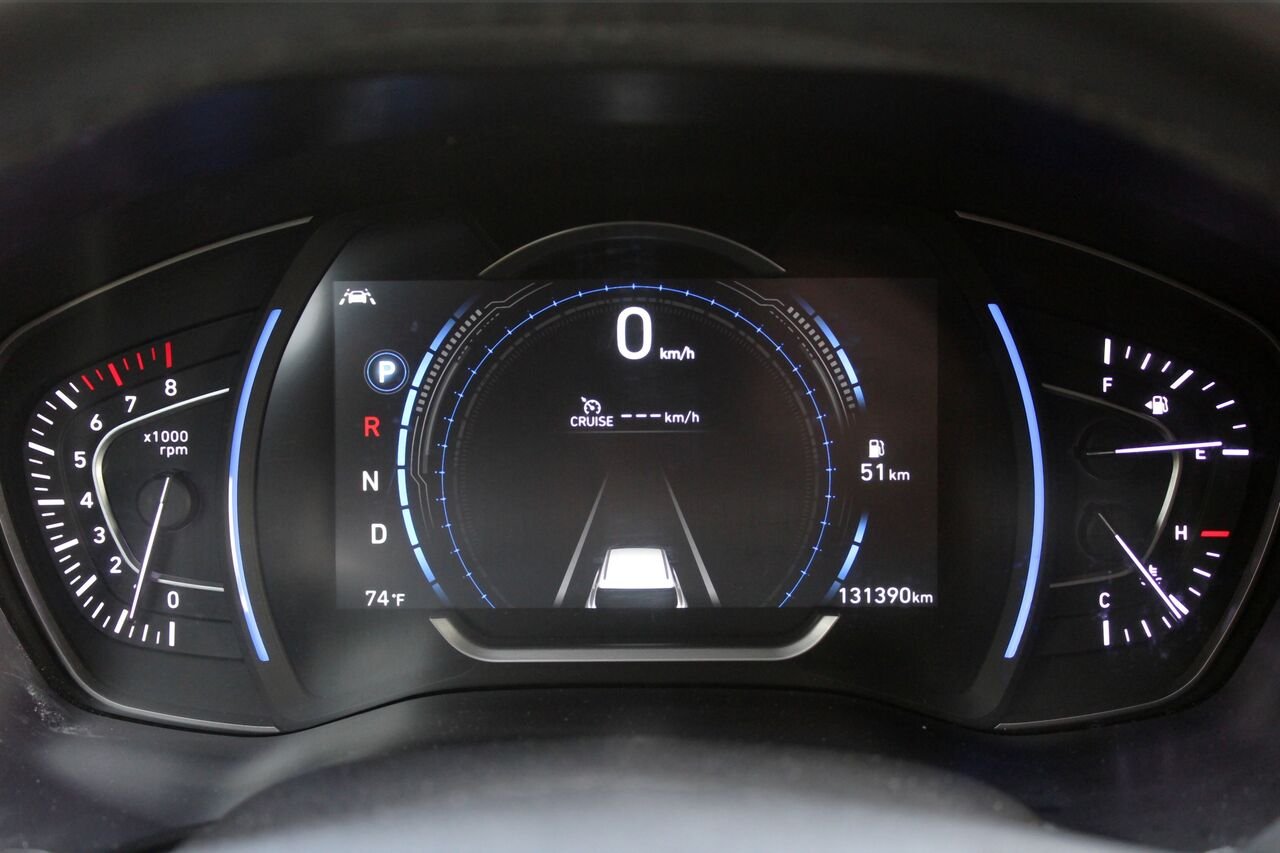 2019 Hyundai Santa Fe VIN: 5NMS5CAA7KH100988 Grey Sainte-Rose - photo #14