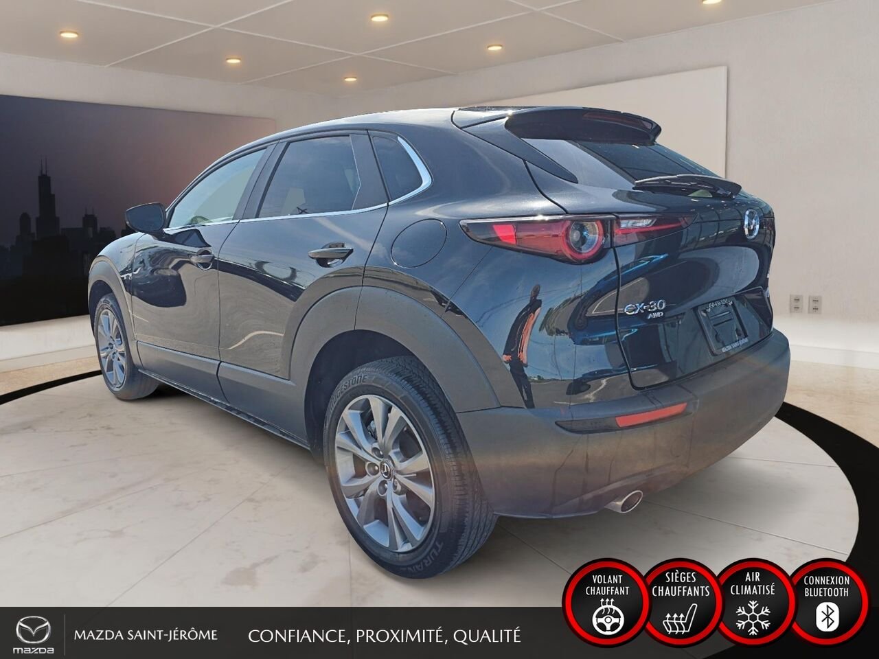 2025 Mazda CX-30 GS | AWD | MAGS | Black Saint-Jérôme - photo #9