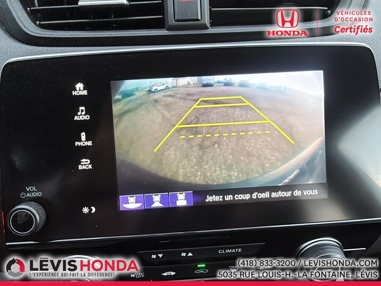 Honda CR-V LX 2RM 2 RM 5 portes LX 2017 Gris Lévis - photo #18
