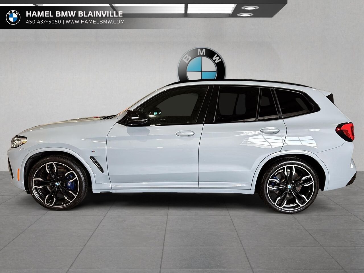 BMW X3 M40i xDrive véhicule d'activités sportives 2024 Gris Blainville - photo #4