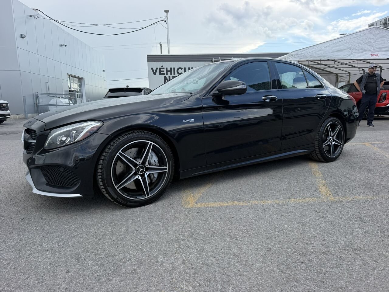 2017 Mercedes-Benz Classe-C C 43 AMG 4MATIC Black Laval - photo #0